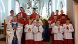 13.05.2016r. - Nabożeńśtwo Fatimskie w kościele parafialnym w Sławikowie