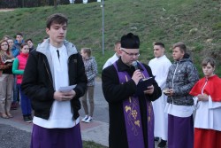Droga Krzyżowa ulicami Sławikowa 2014r. - zdjecie 15