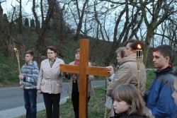 Droga Krzyżowa ulicami Sławikowa 2014r. - zdjecie 16
