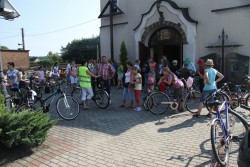 Postój przy kościele MB Różańcowej w Nędzy