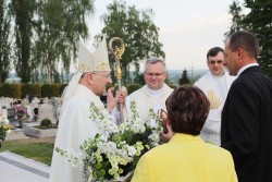 Pomnik ofiar tragedii na Odrze. Sławików, 16.05.2015r. - zdjecie 79