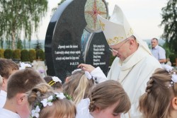 Pomnik ofiar tragedii na Odrze. Sławików, 16.05.2015r. - zdjecie 81