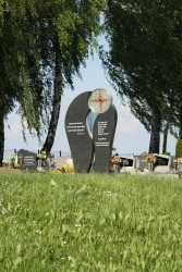 Pomnik ofiar tragedii na Odrze. Sławików, 16.05.2015r. - zdjecie 86