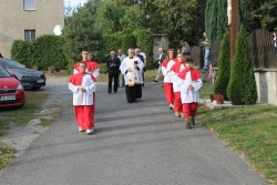 Błogosławieństwo kapicy Matki Boskiej w Miejscu Odrz. 2015 - zdjecie 7