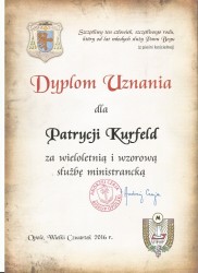 Dyplom uznania dla ministrantów 2016r. - zdjecie 10
