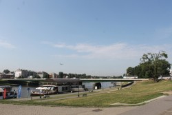 To już Kraków - rzeka Wisła