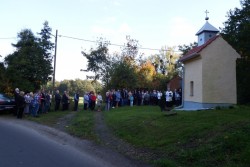Błogosławieństwo kaplicy Jana Nepomucena w Miejscu Odrz. 2017 - zdjecie 27