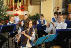 Koncert kolęd 2018r. - orkiestra dęta Gminy Cisek - zdjecie 7