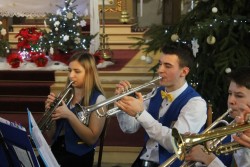 Koncert kolęd 2018r. - orkiestra dęta Gminy Cisek - zdjecie 50