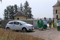 Poświęcenie pojazdów w Sławikowie