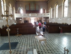 Remont wnętrza kościoła w Sławikowie 2018r.- przygotowanie - zdjecie 3