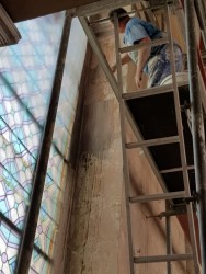 Remont wnętrza kościoła w Sławikowie 2018r.- 15.09.2018r. - zdjecie 17