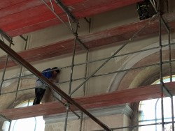 Remont wnętrza kościoła w Sławikowie 2018r.- 15.09.2018r. - zdjecie 21