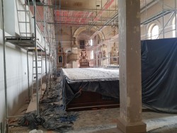 Remont wnętrza kościoła w Sławikowie 2018r.- 30.09.2018r. - zdjecie 20