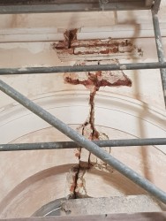 Remont wnętrza kościoła w Sławikowie 2018r.- 10.11.2018r. - zdjecie 1
