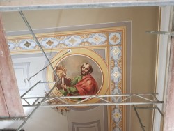 Remont wnętrza kościoła w Sławikowie 2018r.- 03.03.2019r. - zdjecie 4