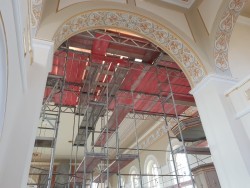 Remont wnętrza kościoła w Sławikowie 2018r.- 16.03.2019r. - zdjecie 5