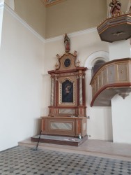 Remont wnętrza kościoła w Sławikowie 2018r.- 16.03.2019r. - zdjecie 28
