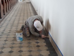Remont wnętrza kościoła w Sławikowie 2018r.- 16.03.2019r. - zdjecie 38