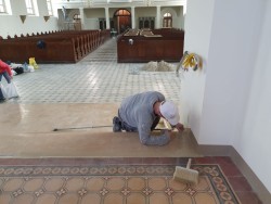 Remont wnętrza kościoła w Sławikowie 2018r.- 16.03.2019r. - zdjecie 44