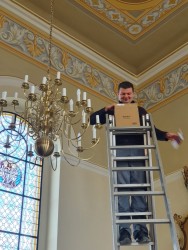 Remont wnętrza kościoła w Sławikowie 2018r.- 16.03.2019r. - zdjecie 56